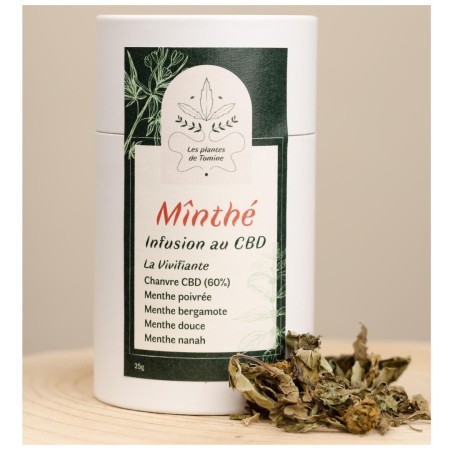 Infusion CBD Minthé