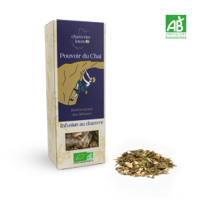 Infusion au chanvre "Pouvoir du Chai" Infusion au chanvre et épices bio