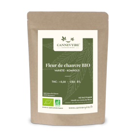 Fleurs CBD variété kompolti 2g