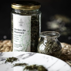 Herbes du Roannais, mélange aromatique au chanvre Herbes du Roannais, mélange aromatique au chanvre