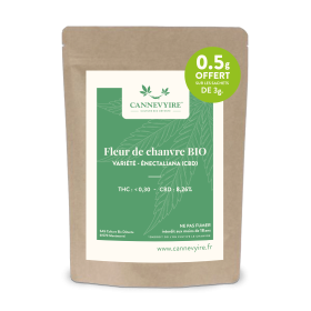 Fleurs CBD variété énectaliana 2.5g+0.5gOFFERT