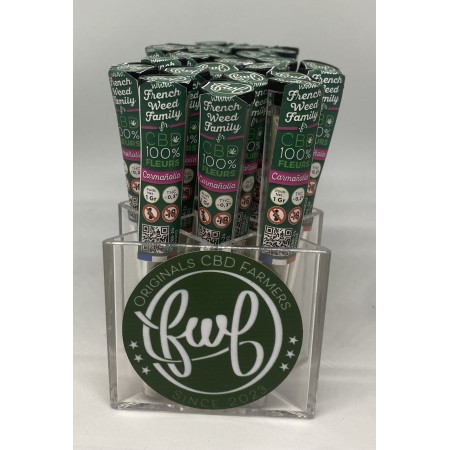 pré roll 100% fleurs Carmagnola CBD king size BIO