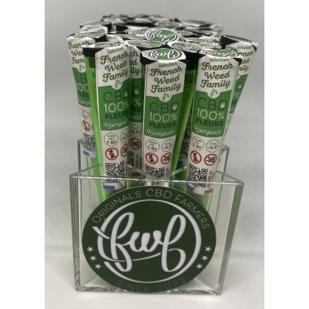 pré roll 100% fleurs Kompolti CBD king size BIO