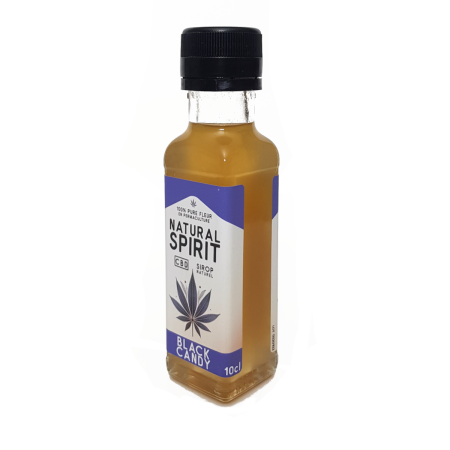 Sirop de fleur de Cannabis CBD BLACK CANDY 10cl