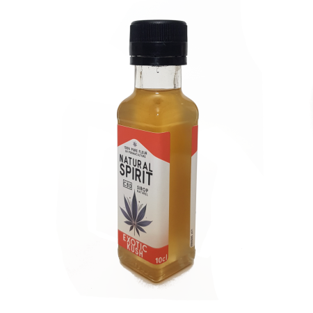  Sirop de fleur de Cannabis CBD d'EXOTIC KUSH 10cl