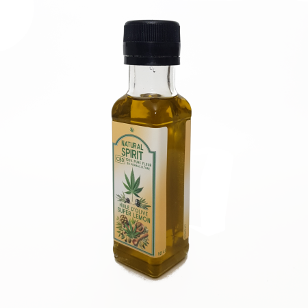 Huile d'olive Bio à la fleur de SUPER LEMON 10cl