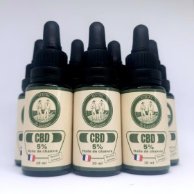 Huile CBD 5% spectre complet - 10ml