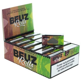 Boîte Papier à Rouler Beuz Slim Rolls Brown Boîte Papier à Rouler Beuz Slim Rolls Brown