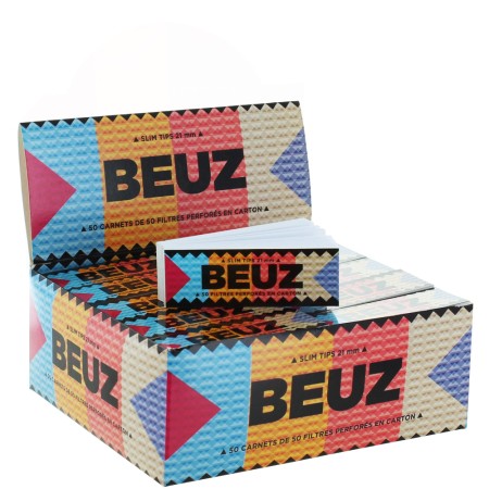 Boite de Filtre Beuz Blanc en Carton