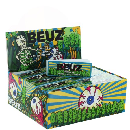 Boite de Filtre Beuz Blanc Skeleton en Carton