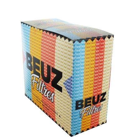 Boite de de Filtre Beuz Slim Blanc en Acétate 