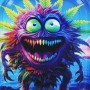 Plateau de roulage en métal Beuz Weedmonster (PM)