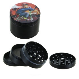 Grinder en métal Beuz Bike (Noir) Grinder en métal Beuz Bike (Noir)