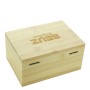 Boîte de rangement Beuz MagicBox en bois de bambou