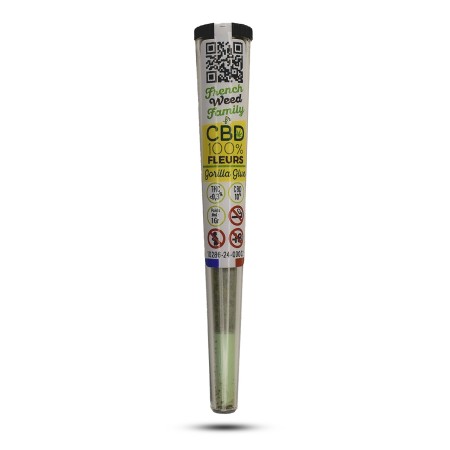 pré roll 100% fleurs GORILLA GLUE CBD king size BIO