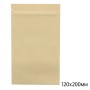 Sachet Kraft avec fenêtre : 120x200mm