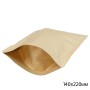 Sachet Kraft avec fenêtre : 140x220mm