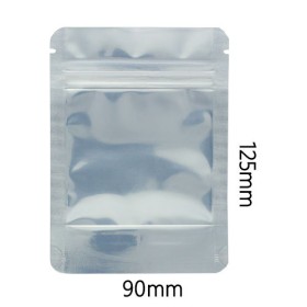 Sachet Zip Mylar Bags (Noir) 90x125mm