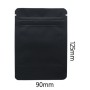 Sachet Zip Mylar Bags (Noir) 90x125mm