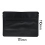 Sachet Zip Mylar Bags (Noir) 115x110mm