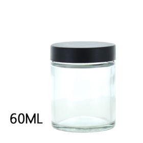 Pot en verre avec opercule 60ml