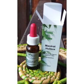 Macérats huileux de chanvre riche en CBG Full spectrum certifié biologique