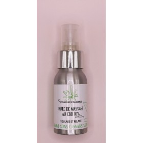 Huile de massage CBD 10%