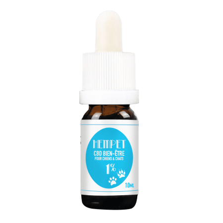 Huile de CBD sans THC pour animaux